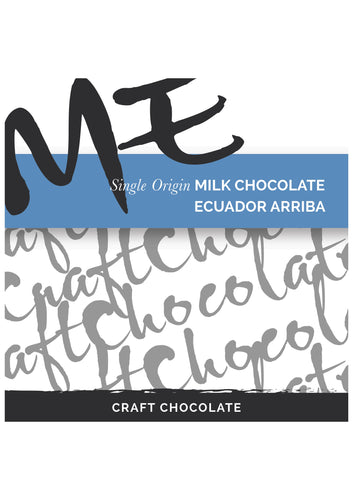 Single Origin Milk Chocolate - Ecuador Arriba