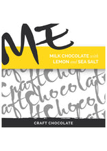Load image into Gallery viewer, Milk Chocolate with Lemon and Sea Salt